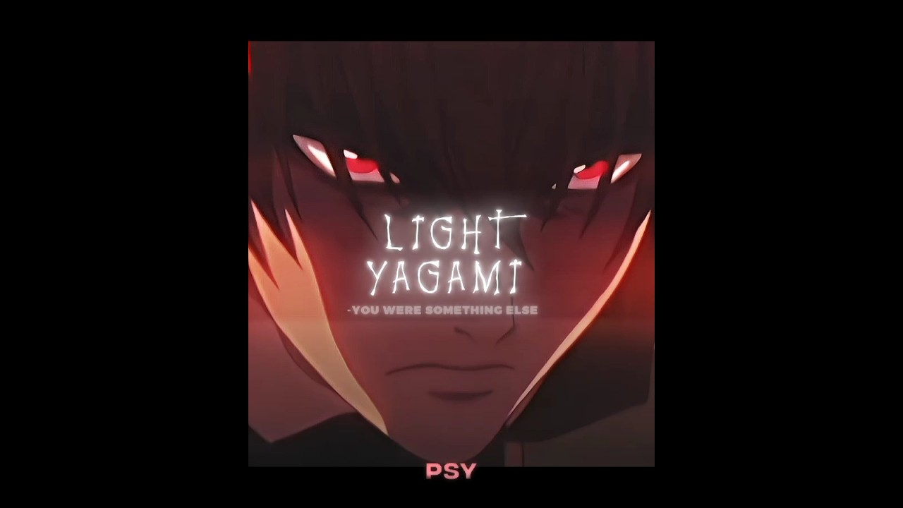 I'm Kira ! |Washing Machine Heart - Light yagami edit #anime #deathnote #kira