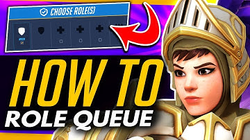 Overwatch | HOW TO ROLE QUEUE - New Find Group Update!