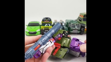 Transformers Carbot Tobot Tank Army #Shorts