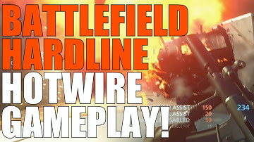 Battlefield Hardline Beta: HOTWIRE IS AMAZING! New Game Mode (Battlefield Hardline Beta Gameplay)