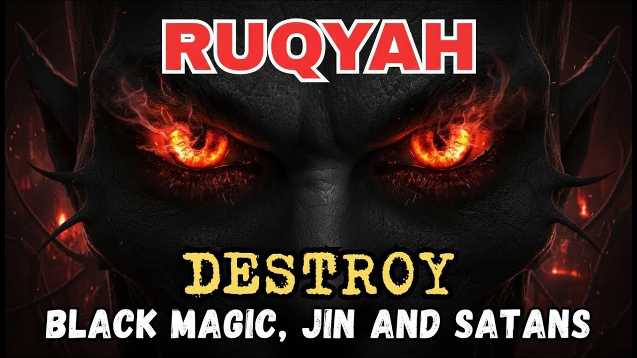 SPIN RUQYAH - DESTROY JIN, MAGIC THAT LIVES IN THE ROOM, HOUSE & BODY