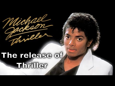 30th November 1982: Michael Jackson releases Thriller, the best-selling album of all time