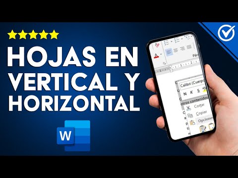 Cómo poner o combinar hojas horizontales y verticales en un documento WORD al mismo tiempo