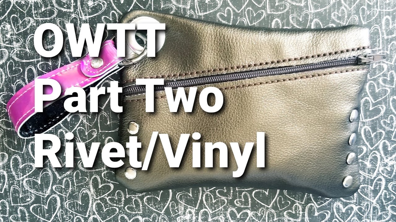 Part 2: OWTT Asymmetrical VINYL Bag: Beginner video on how to put together the final product