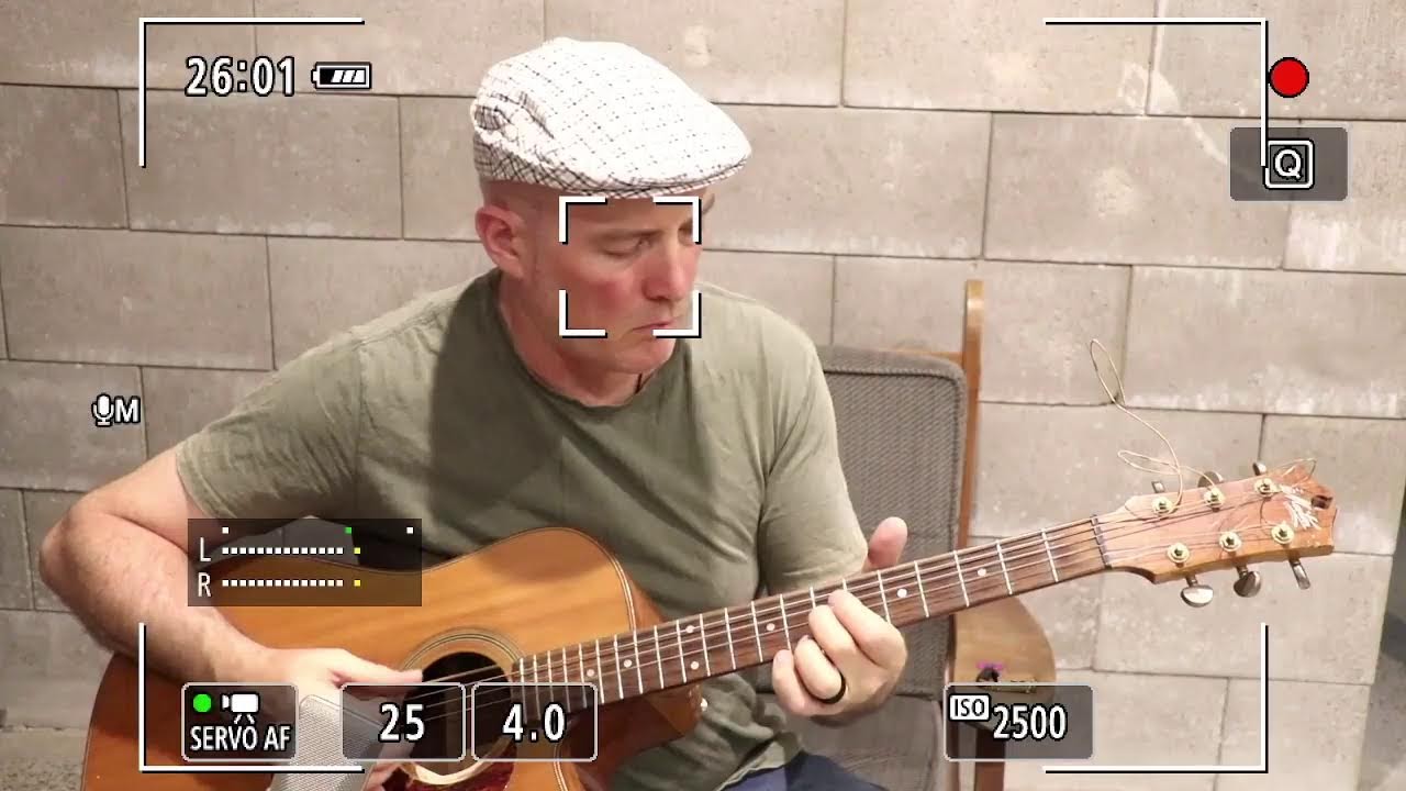 Instrumental Acoustic Guitar - Relaxing live music -  Soothing live Guitarist classical jazz blues