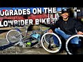 UPGRADES ON THE LOWRIDER BIKE VLOG !!!