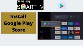 How To Install Google Play Store On Samsung Smart Tv - Youtube