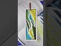 🌿 DIY Aesthetic Leaf Bookmark | Easy Paper Craft shorts| #card #viral