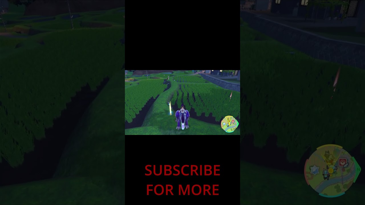 Pokemon Violet The Location of TM 15 Struggle Bug at The Wild of Kitakami