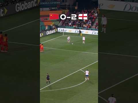 James scores a screamer! China vs England