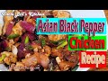 Asian black pepper chicken recipe  