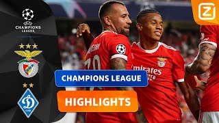 NERES IS WEER VAN GROOT BELANG! 💥 | Benfica vs Dynamo Kiev | Champions League 2022/23 | Samenvatting