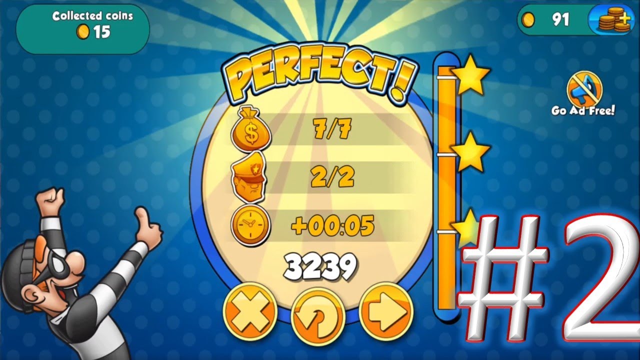 Robbery Bob 2: Double Trouble gameplay 2 android & ios