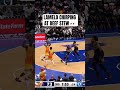 LaMelo let Isaiah Stewart know 🍿