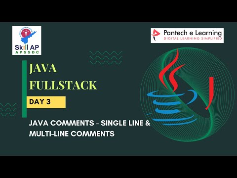 Day 3 - Java Comments – Single line comments, Multi-line comments