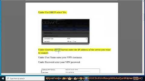 Set up HeadVPN PPTP on DD-WRT router