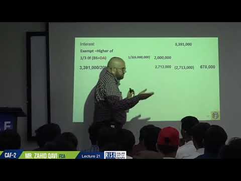 Tax Practices Lecture 21