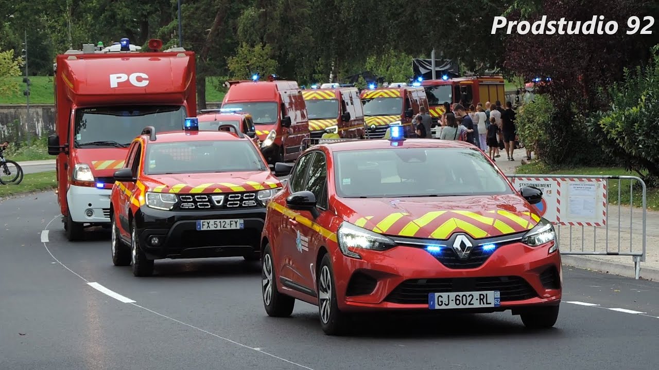 SDIS 62 Défilé du Congrès Départemental des Sapeurs Pompiers du Pas de Calais 2023