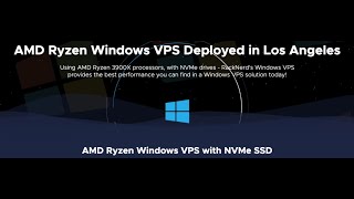 Windows VPS NVMe Ryzen by RackNerd