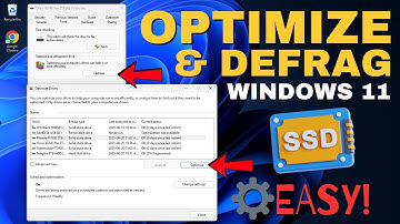 How to Optimize Drives in Windows 11 (Disk Defragmenter)