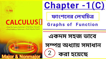 calculus 1 chapter 1(c) example 13.Graphs of function mathematics bangla lecture.#honours #chapter1c