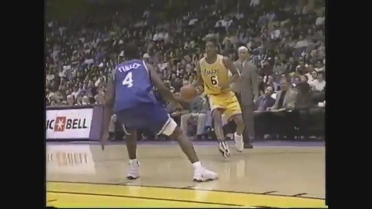 Eddie Jones 20 Points 3 Ast Vs. Mavericks, 1999. - YouTube