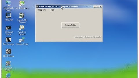 Bagaimana cara membuat file image windows dengan mini windows xp I hirens Boot CD I GHOST