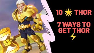 D-MEN | 7 Ways To Get Thor 5 🌟 | Tutorial | The Defenders | OM Games Studio screenshot 5