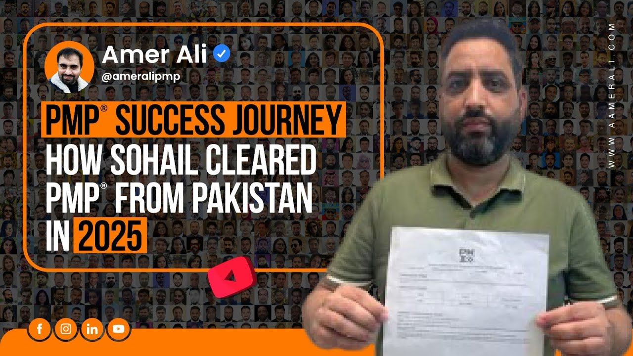 Путь Сохаила к успеху в PMP | Секреты успеха PMP с системой коучинга Амера Али