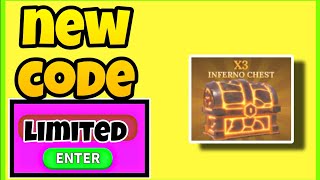 FINAL SWARM [🔥LIMITED] CODE | UPDATE FREE INFERNO CHESTS CODE ROBLOX FINAL SWARM