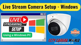 Live Stream Camera Setup - Using The PC Software screenshot 1