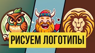 Как нарисовать логотип за 1 минуту с нейросетью Midjourney?