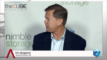 Eric Burgener - Nimble Adaptive Flash Launch (2014) - theCUBE