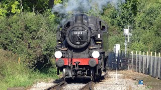 A day out to the Isle of Wight Steam Railway (England) - 4K