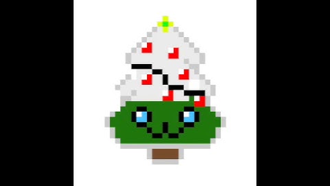 Sandbox coloring Christmas tree!