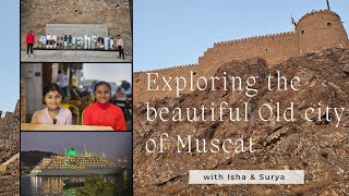 Mesmerizing Old Muscat city┃200 year old Muttrah Souq┃Oman