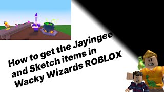 How to get the Jayingee and Sketch ingredients in Wacky Wizards! | ROBLOX