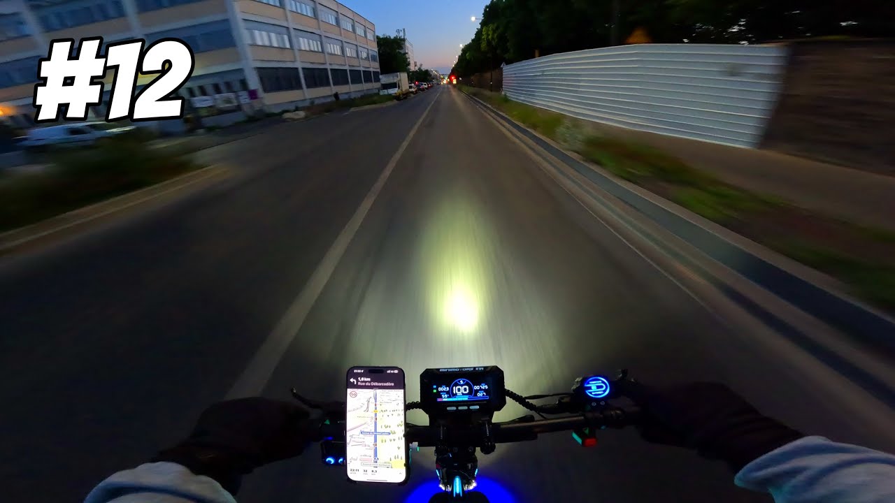 Ride Chill de Nuit à Paris en Dualtron Thunder III - Mode Escalade [#12] - Ride Nocturne