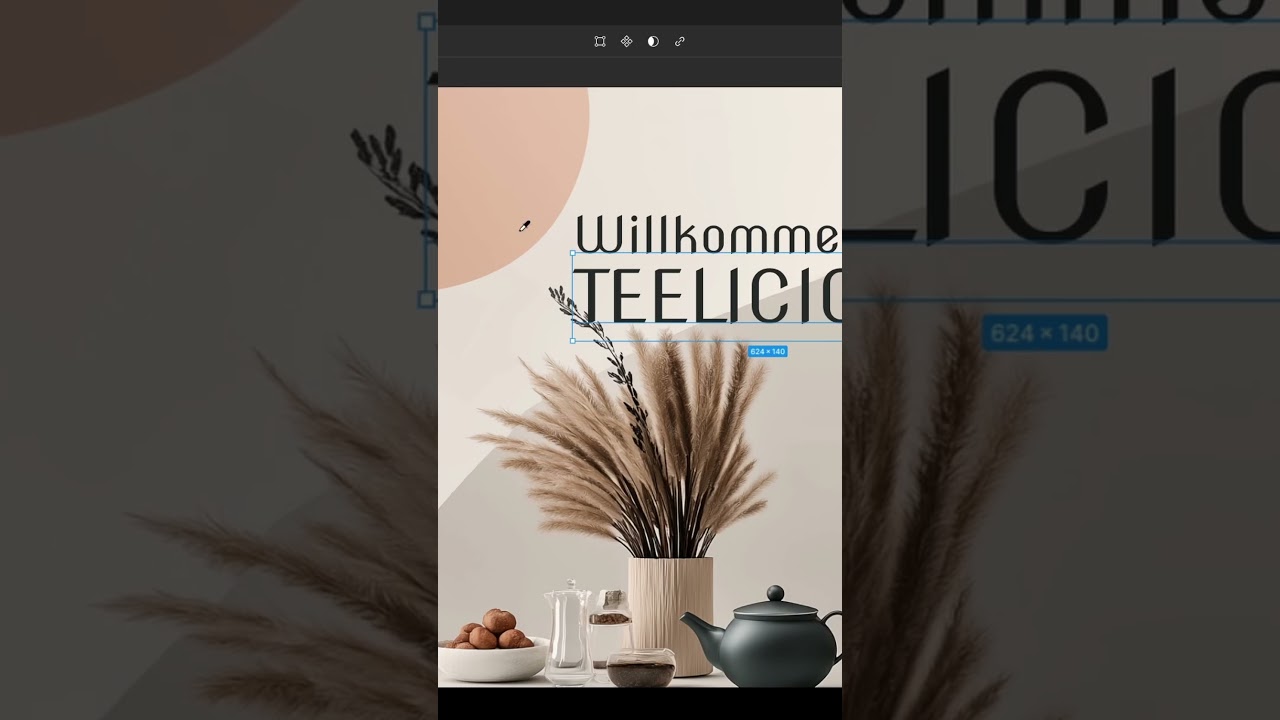 Ein schlichtes aber dennoch modernes Webdesign für einen Teeshop☕️🫖 