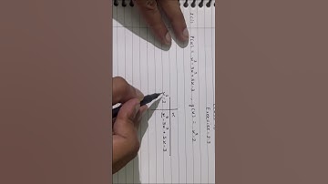 Class 10 mathematics chapter 2 Exercise 2.3 Q1(1) #important #handwriting #boradexam