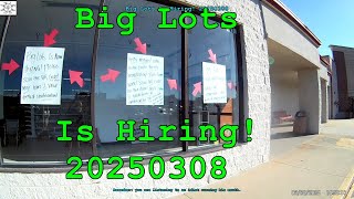 Big Lots Is Hiring! 20250308