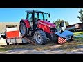 Testy Ciągnika Massey Ferguson 7714S - Orka po Kukurydzy oraz Siew Pszenicy Ozimej 2018 #41