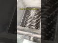Two-shaft shredder for tire steel rim wire used for waste tyres #shredder #tirerecycling