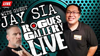 🔴 ROGUES GALLERY LIVE 147 Legendary Beast Studios Jay Sia | Collecting Hangout