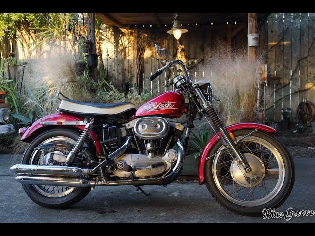 1970年代コーリー 1970 XLCH Sportster Sparkling Burgundy - YouTube