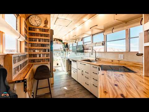 DIY Bus Home: Creating a Spacious Home on Wheels
