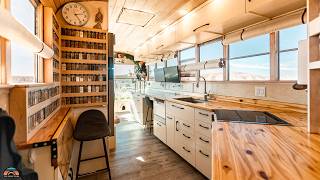 DIY Bus Home: Creating a Spacious Home on Wheels by Tiny Home Tours 43,689 views 13 days ago 11 minutes, 26 seconds
