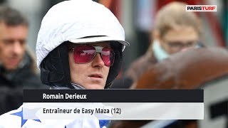 Romain Derieux, entraîneur de Easy Maza (25/09 à Paris-Vincennes)