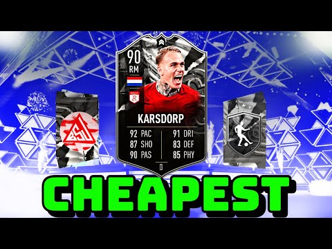 ‘90’ Rick Karsdorp Showdown SBC cheapest solution!!! #Fifa22