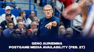 Geno Auriemma Postgame Media Availability - Creighton (2-27-25)